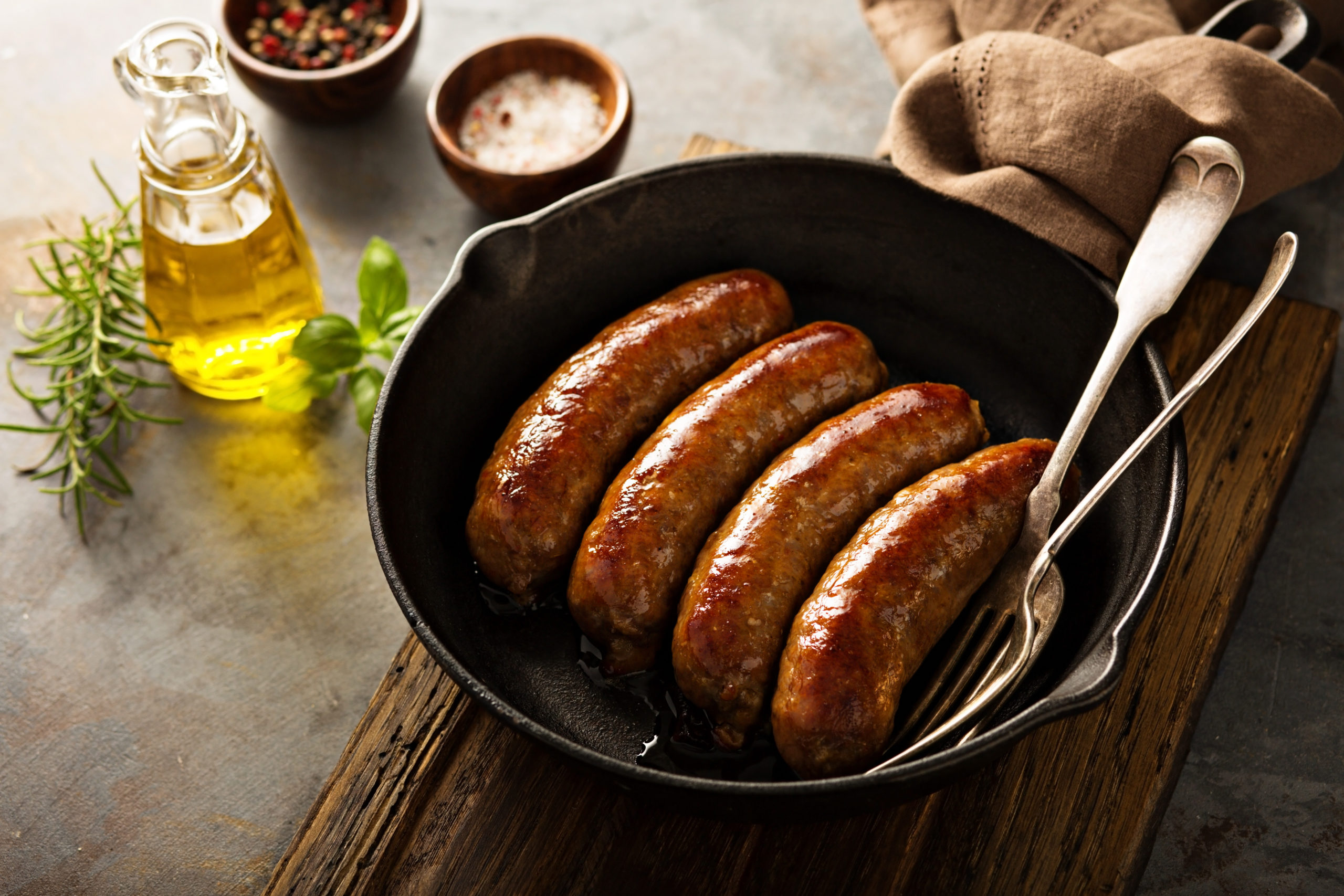 brats and sausages​